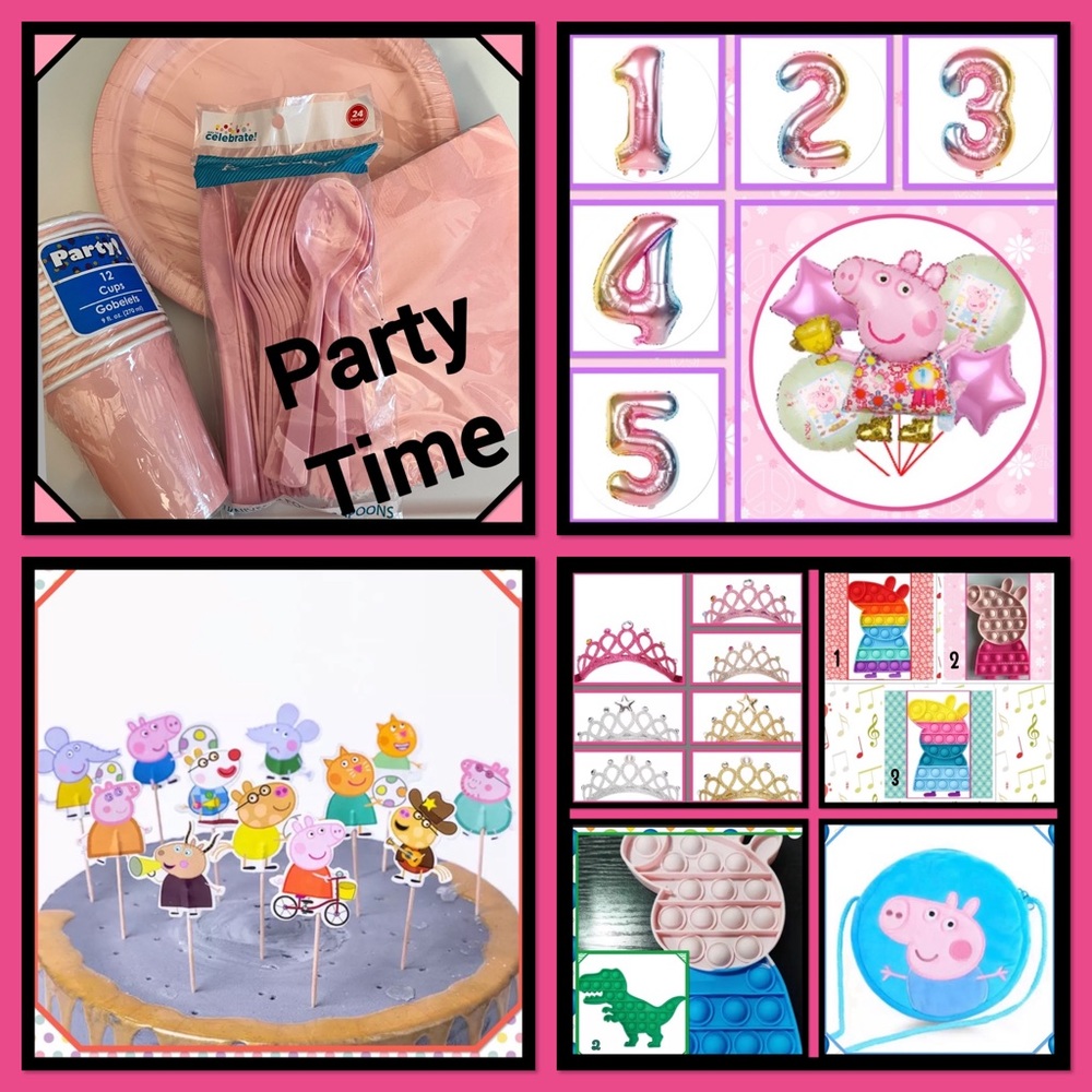 🌸NEW🌸Peppa Pig Birthday Party Pack🐷